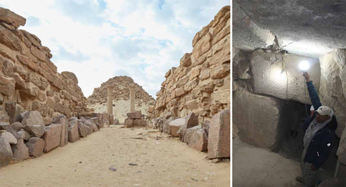 Eight New Chambers Revealed in Ancient Egyptian Pyramid