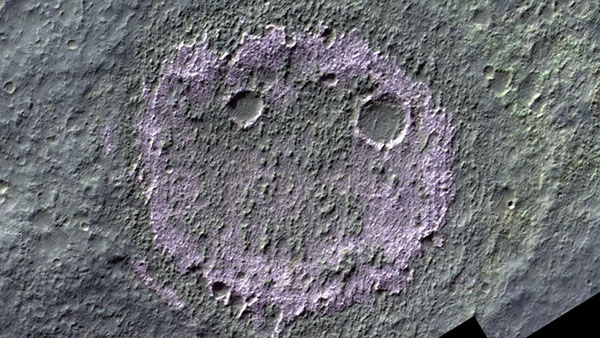 'Smiley Face' Spotted on Mars Could Hold Secrets of Ancient Life