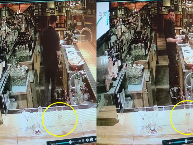 Pub Manager Shares Clip of 'Thirsty Ghost' Moving Drink