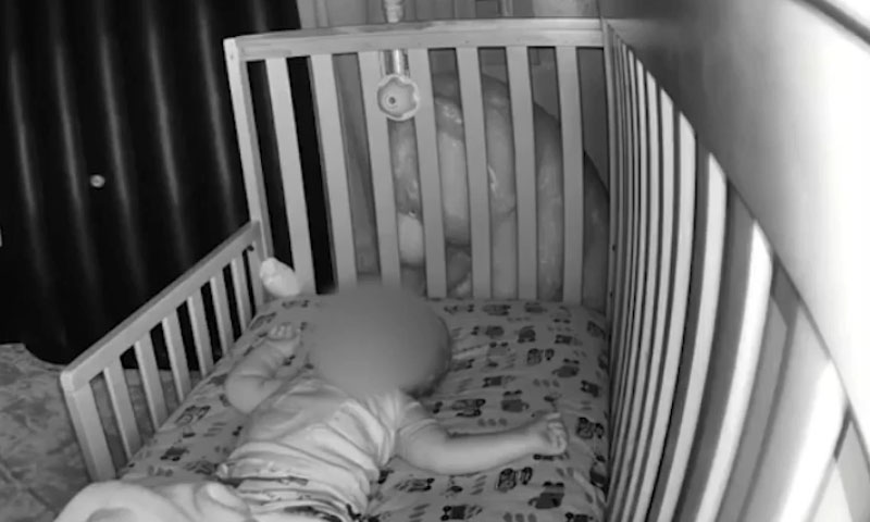 Parents Claim to Capture 'Paranormal Activity' in Toddler's Cot