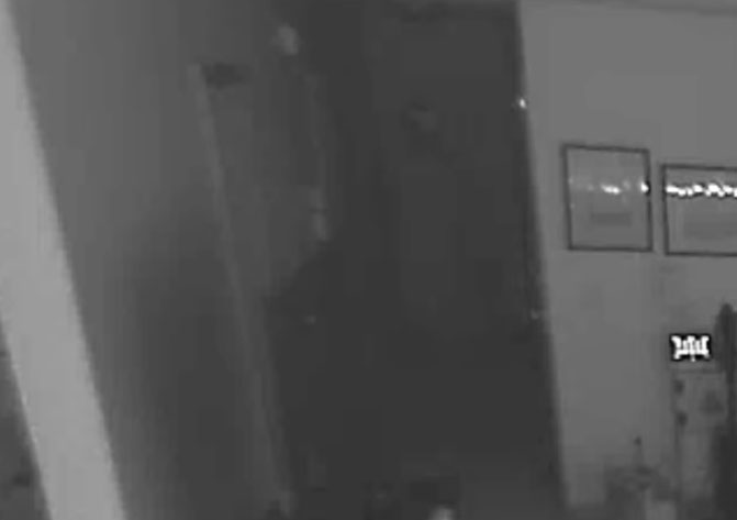 Home Security System Films Ghost of Previous Resident?