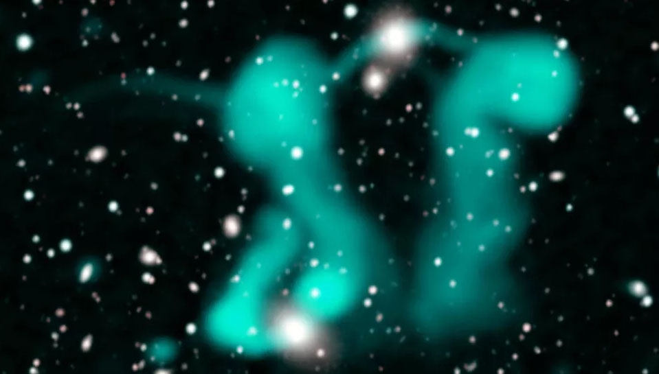Radio Telescope Captures Strange 'Dancing Ghosts' in Space