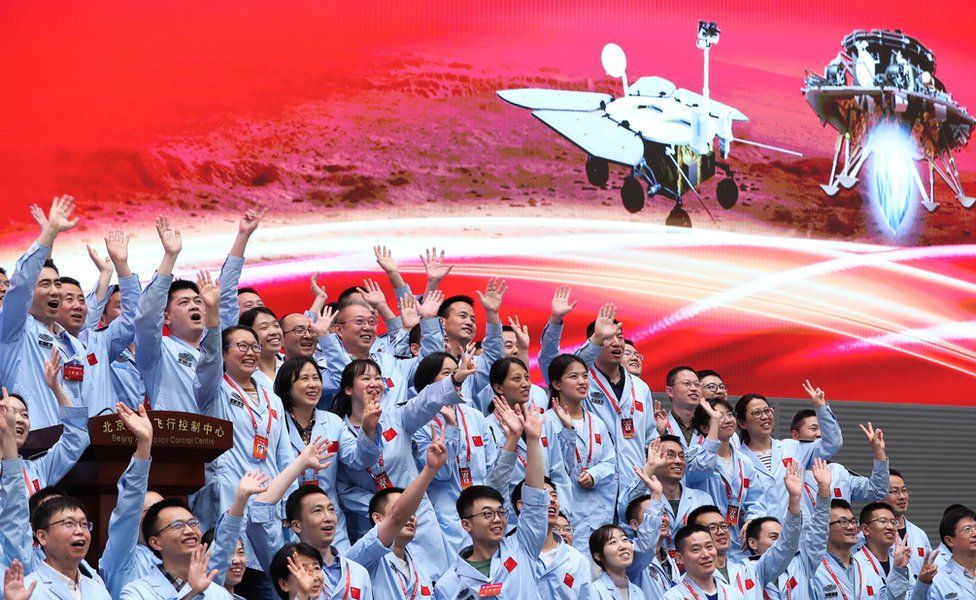 China Lands Its Zhurong Rover on Mars