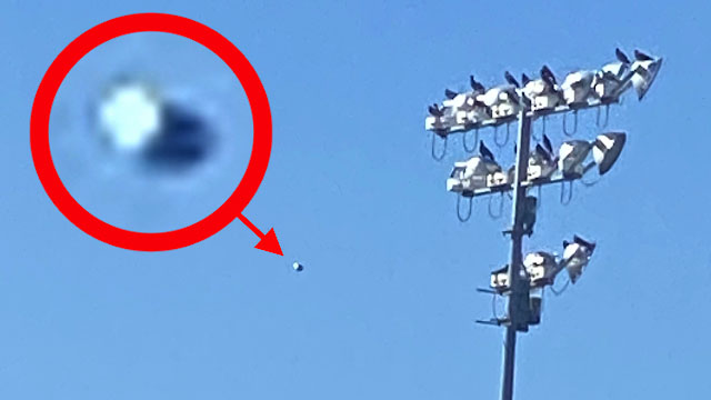 Orb 'UFO' Recorded Shooting Away at High Speed