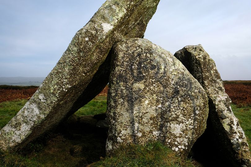 Vandals Paint Aliens on Ancient Stone Site in Cornwall
