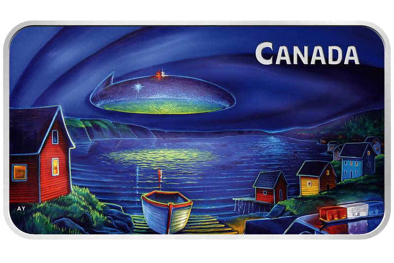 Canadian Mint Produces Commemorative Coin of UFO Incident