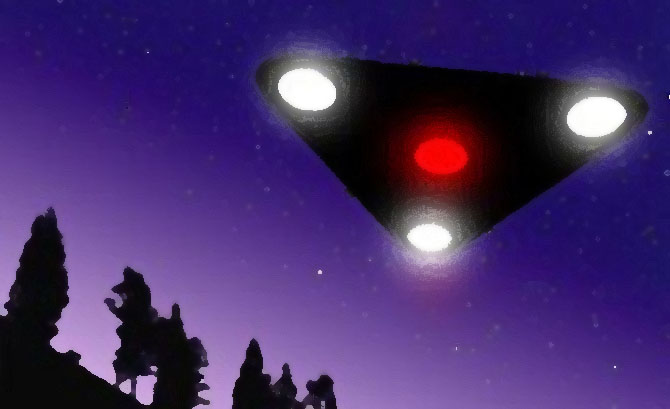 Brisbane Woman Claims Triangular UFO Hovered Near Her Home