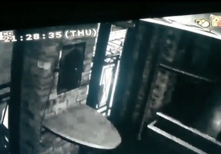 CCTV Captures 'Ghost' Flinging Open Doors in Nightclub 