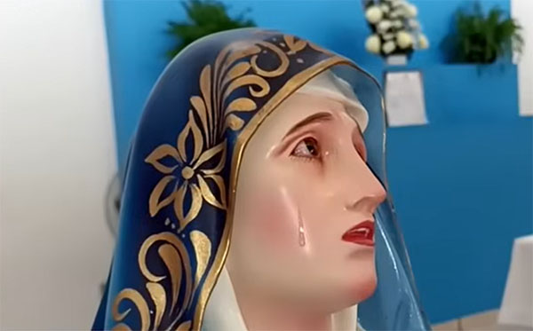 Virgin Mary Statue 'Cries' at Mexican Church