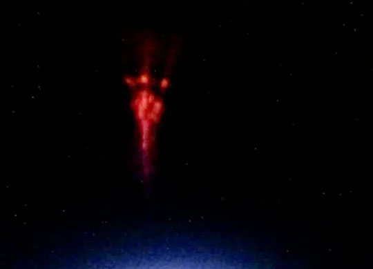 Mysterious Red Lights Spotted over Earth by ISS Astronaut