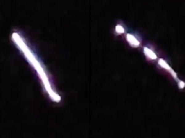 Glowing 'Snake-like UFO' Caught on Camera Above US Desert