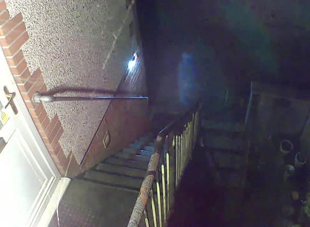 Man Spots 'Nurse Ghost' Standing Outside Home on CCTV