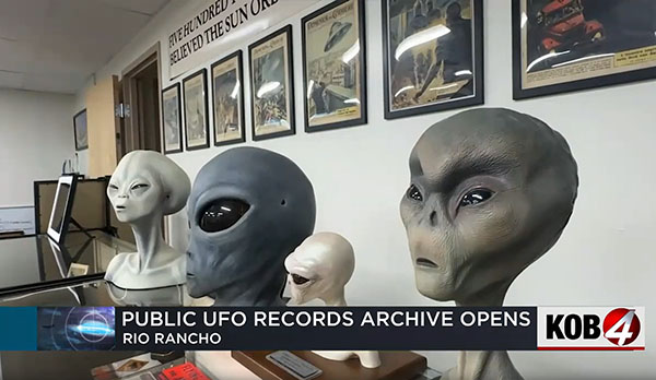 UFO Historical Records Archive Opens at Elementary School