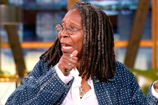 Whoopi Goldberg Distracted by Strange Sighting on 'The View'