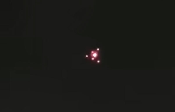 Illuminated Triangular 'UFO' Filmed in Brazil