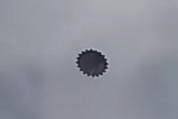 Strange 'Spiked Top' UFO Filmed in Mexico