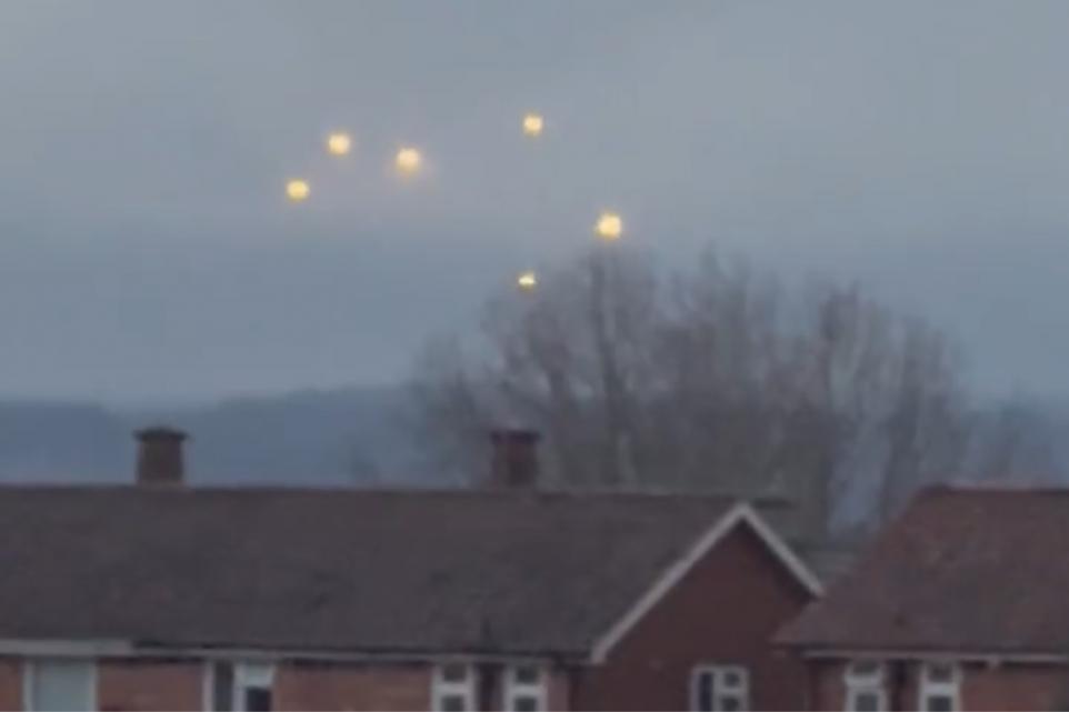 Unexplained Lights Spotted Above Darlington, UK