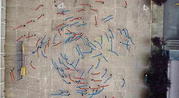 Crowds Spontaneously Turn Counterclockwise, Says Study