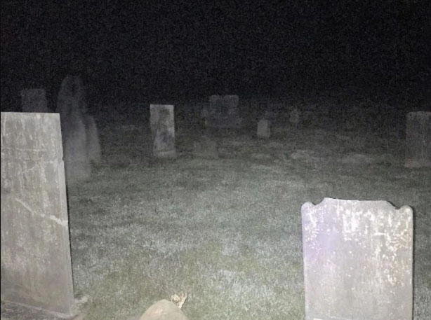 'Ghostly Figure' Photographed at 'Haunted' US Cemetery