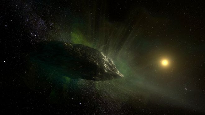 'Alien Comet' Visitor Has Weird Composition
