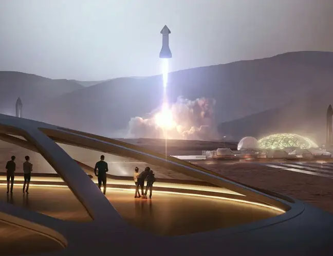 SpaceX Wants to Impose Its 'Own Legal Regime' on Mars