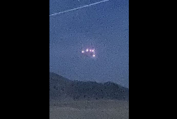 Mass Sighting of 'Triangular UFO' over Military Base Revealed