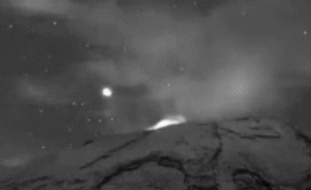 'UFO' Recorded Passing Mouth Of Mexican Volcano