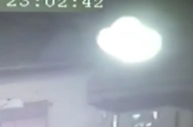 'UFO' Captured on Camera Hovering Over Buddhist Temple