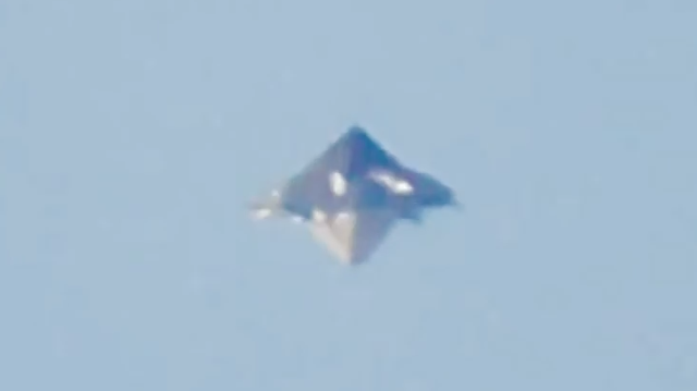 Pyramid-Shaped UFO Recorded Over Sao Paulo