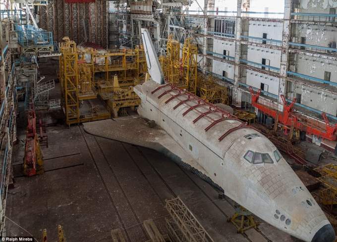 Russia's Space Shuttle That Never Was Lies Derelict