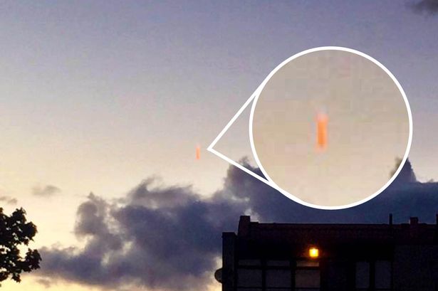 'UFO' Caught 'Hurtling' Towards Earth