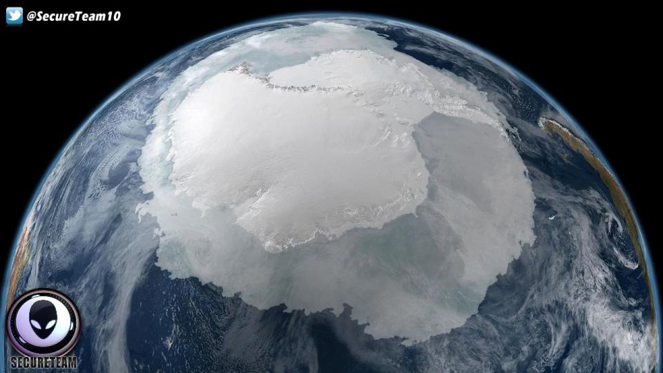 Satellite Spots Giant 'Anomaly' Under Frozen Wastes of Antarctica