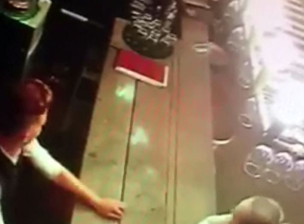 'Poltergeist' Throws Glass Across Bar in CCTV Footage