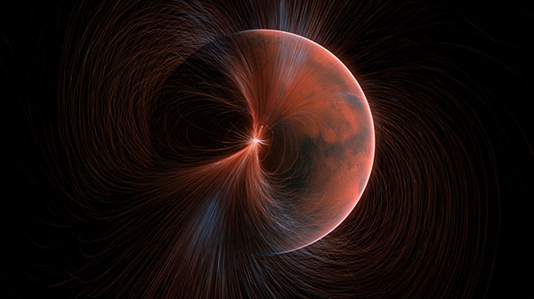 Martian Magnetic Field Found to Be Stronger Than Expected