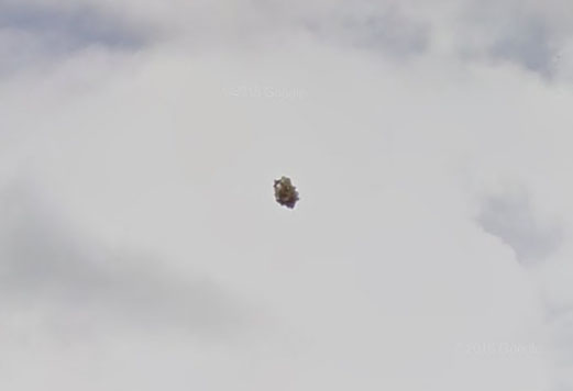 Oddly Shaped 'UFO' Spotted on Google Maps over Cornwall
