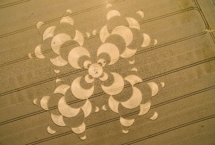 Gigantic Crop Circle Appears in German Field