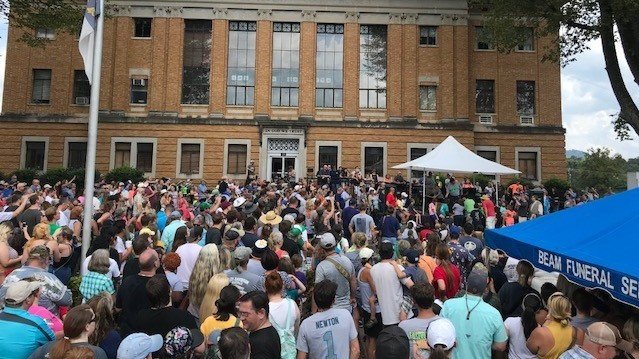 Crowds Gather for North Carolina Bigfoot Festival