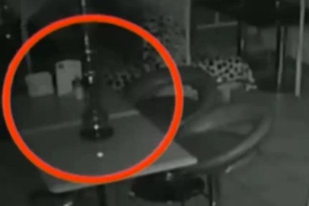 'Ghost' Caught on Camera Throwing Shisha Pipes in Deserted Bar