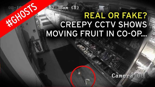 CCTV: 'Poltergeist' Hurls Food off Shelves in 'Haunted' Store