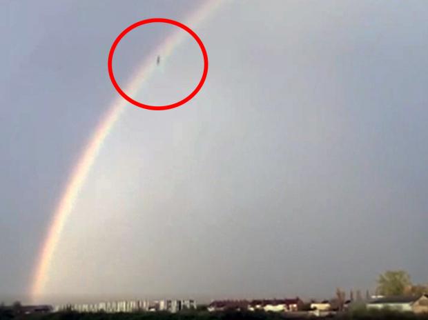 'Plummeting UFO' Caught on Video During Thunderstorm