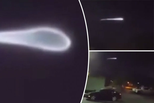 Amateur Footage Captures 'Beaming UFO'