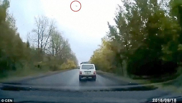 UFO Sighting 'Causes' Car Crash in Russia