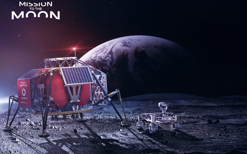 Vodafone to Install 4G Network on the Moon