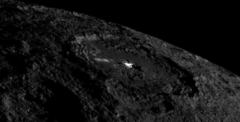 Ice Eruptions on Dwarf Planet Ceres Could Indicate Hidden Life