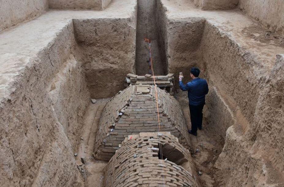 Mysterious Pyramid-Shaped Tomb Discovered in China
