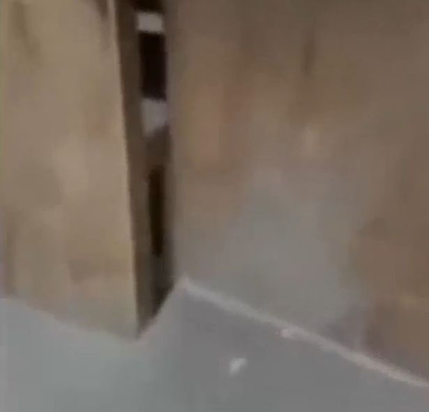 Security Guard Captures 'Ghost' Slamming Changing Room Door