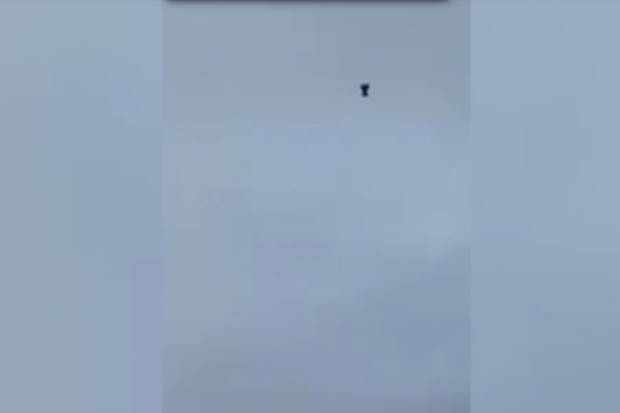 Man Films 'Car Sized UFO' Flying Over Cheshire