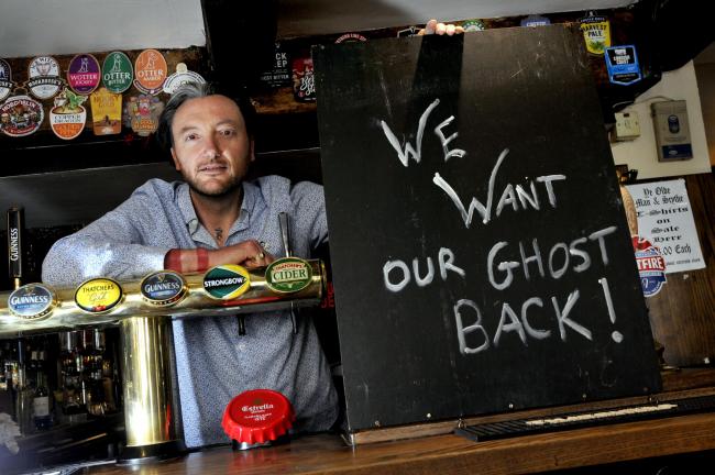 Pub Ghost 'Stolen' by Chinese Artist, Now the Pub Wants it Back