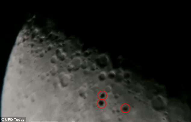 Amateur Astronomer Records Three 'UFOs' Flying Across the Moon