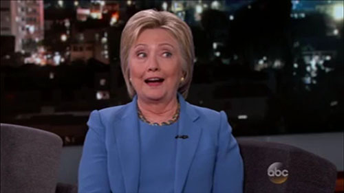 Hillary Clinton Talks UFO Disclosure on Jimmy Kimmel Live